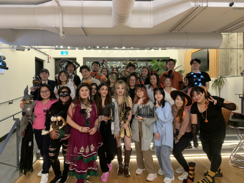 圖片: 2022 加拿大辦公室萬聖節變裝Party